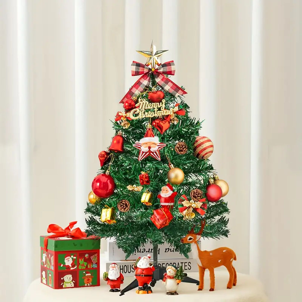 Foto 4 | Arbolito Navideño 60cm Pino Arbol De Navidad Para Escritorio Mini