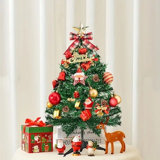 Foto 4 | Arbolito Navideño 60cm Pino Arbol De Navidad Para Escritorio Mini
