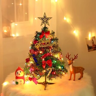 Foto 5 | Arbolito Navideño 60cm Pino Arbol De Navidad Para Escritorio Mini