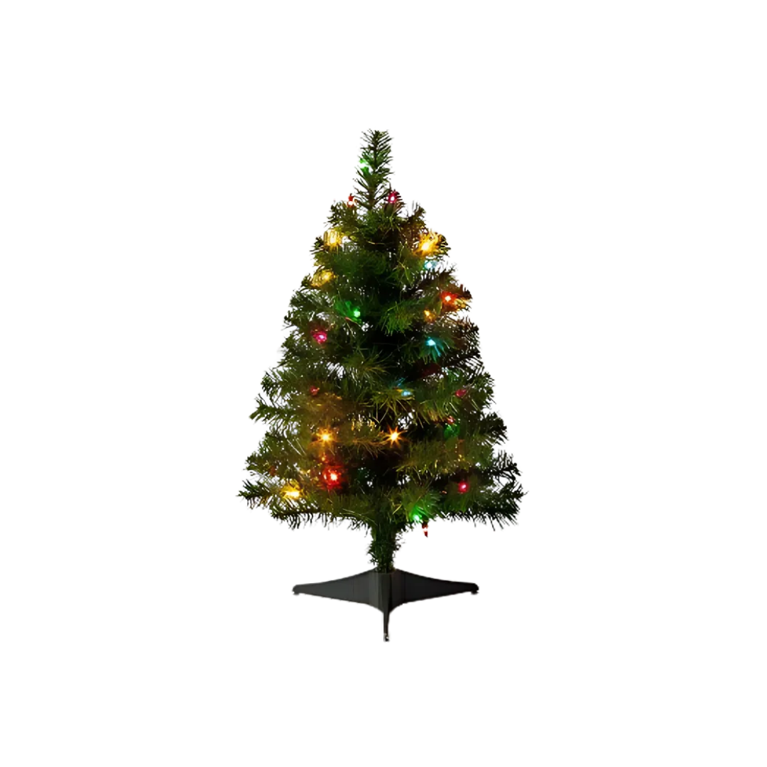 Foto 1 | Pino Navidad Arbol Navideño Mini Iluminado 60cm Mesa