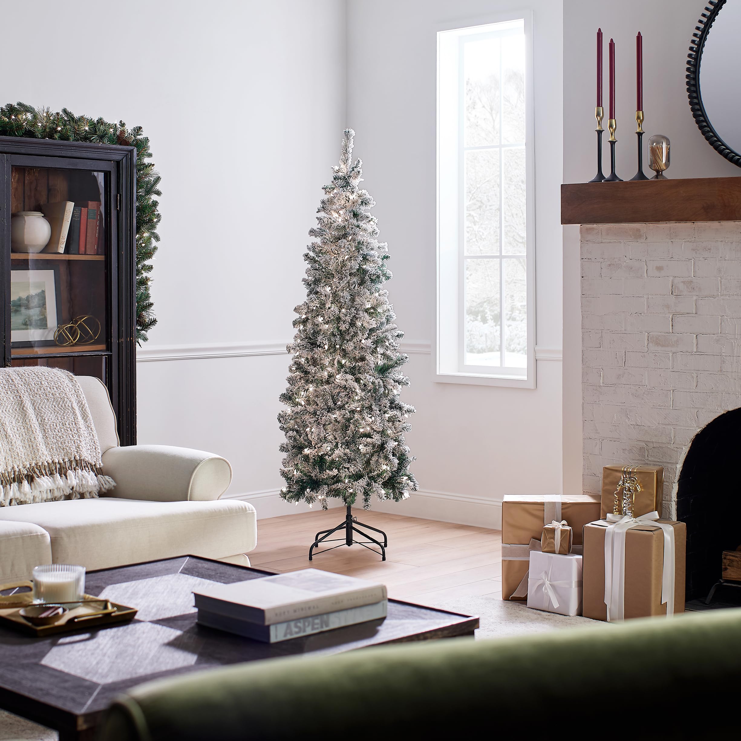 Foto 4 | Árbol De Navidad First Traditions Acacia De National Tree Company, 6 Pies - Venta Internacional.