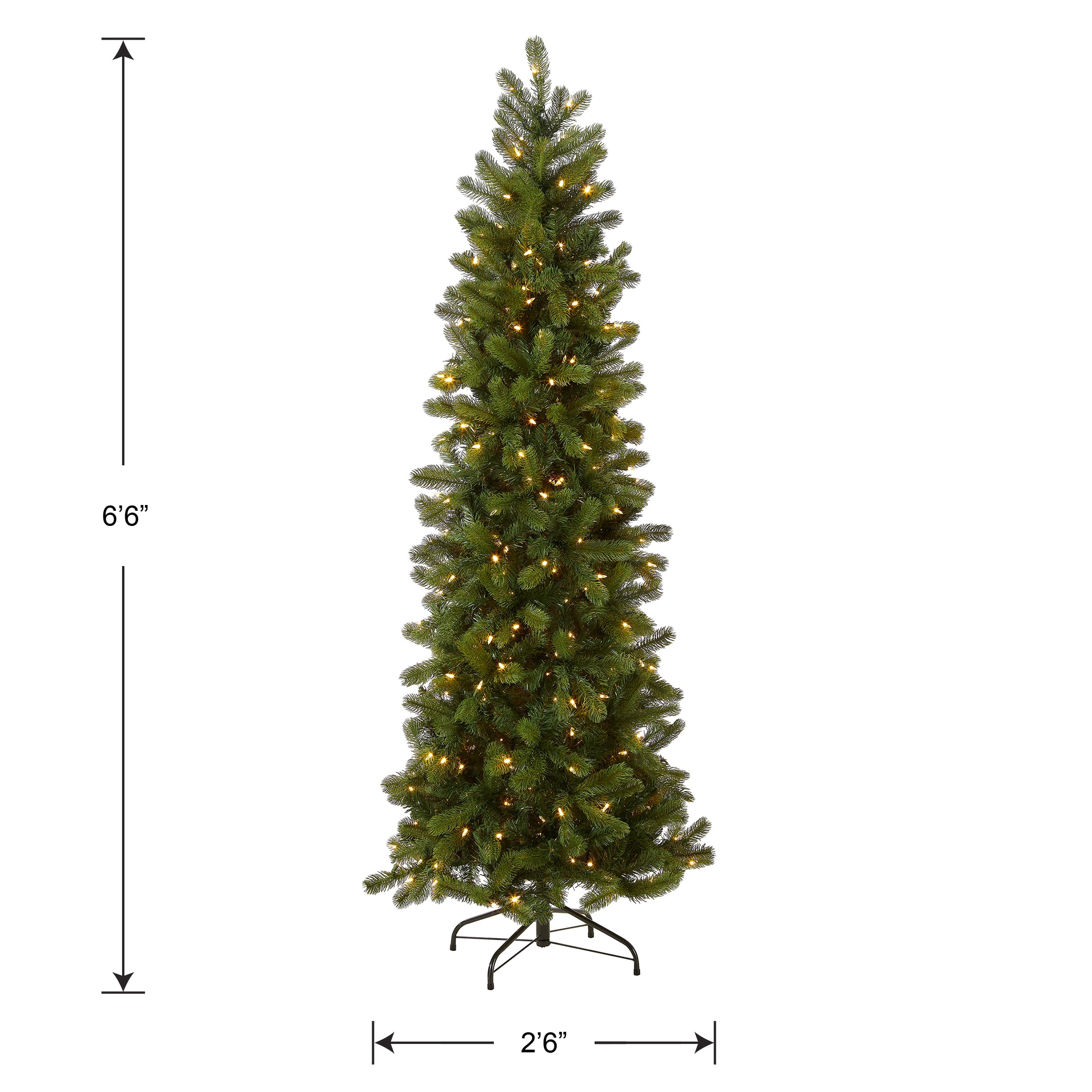 Foto 7 pulgar | Árbol De Navidad De National Tree Company, 6.5 Pies, Con Luces Led - Venta Internacional.