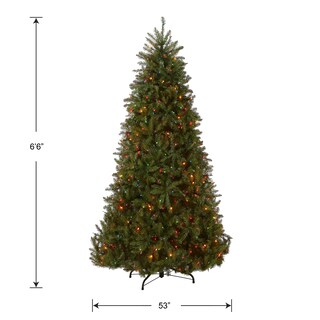 Foto 6 | Árbol De Navidad Dunhill Fir De National Tree Company, 6.5 Pies - Venta Internacional.
