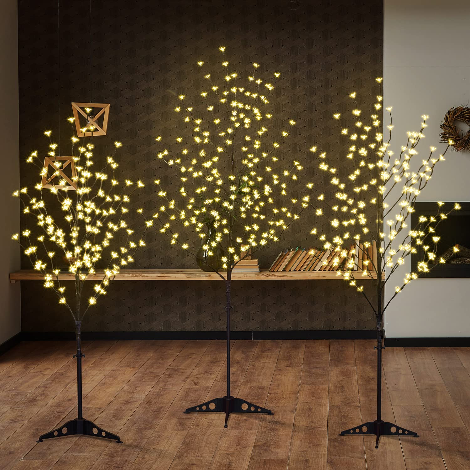 Set De 3 Cerezos Led Lightshare 120 Cm 150 Cm 180 Cm - Venta Internacional. $4,039
