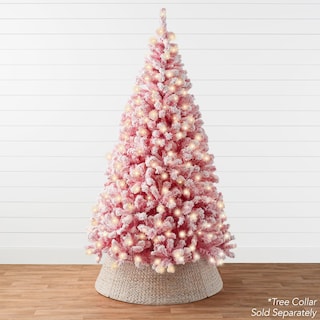 Foto 2 | Árbol de Navidad Best Choice Products Preiluminado 6 Pies Rosa - Venta Internacional