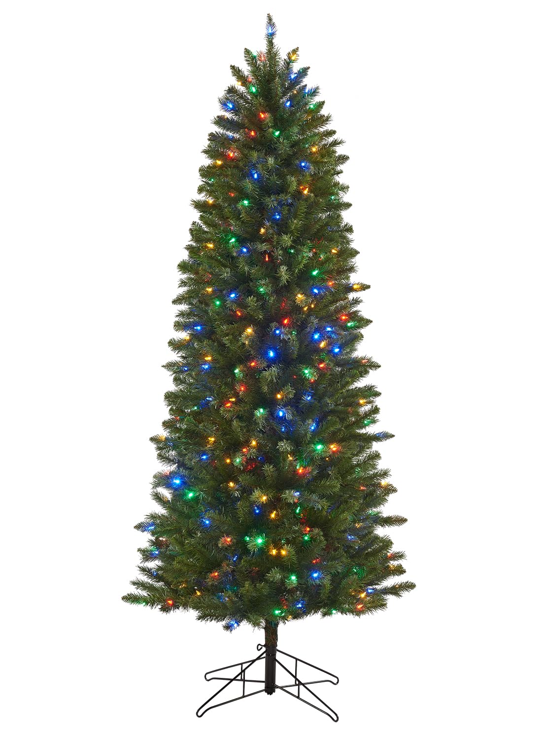 Foto 1 | Árbol De Navidad Honeywell De 2,1 M Con 350 Luces Led Que Cambian De Color - Venta Internacional.