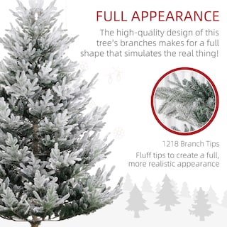 Foto 7 | Árbol de Navidad Homcom de 7.5 Pies-Venta Internacional