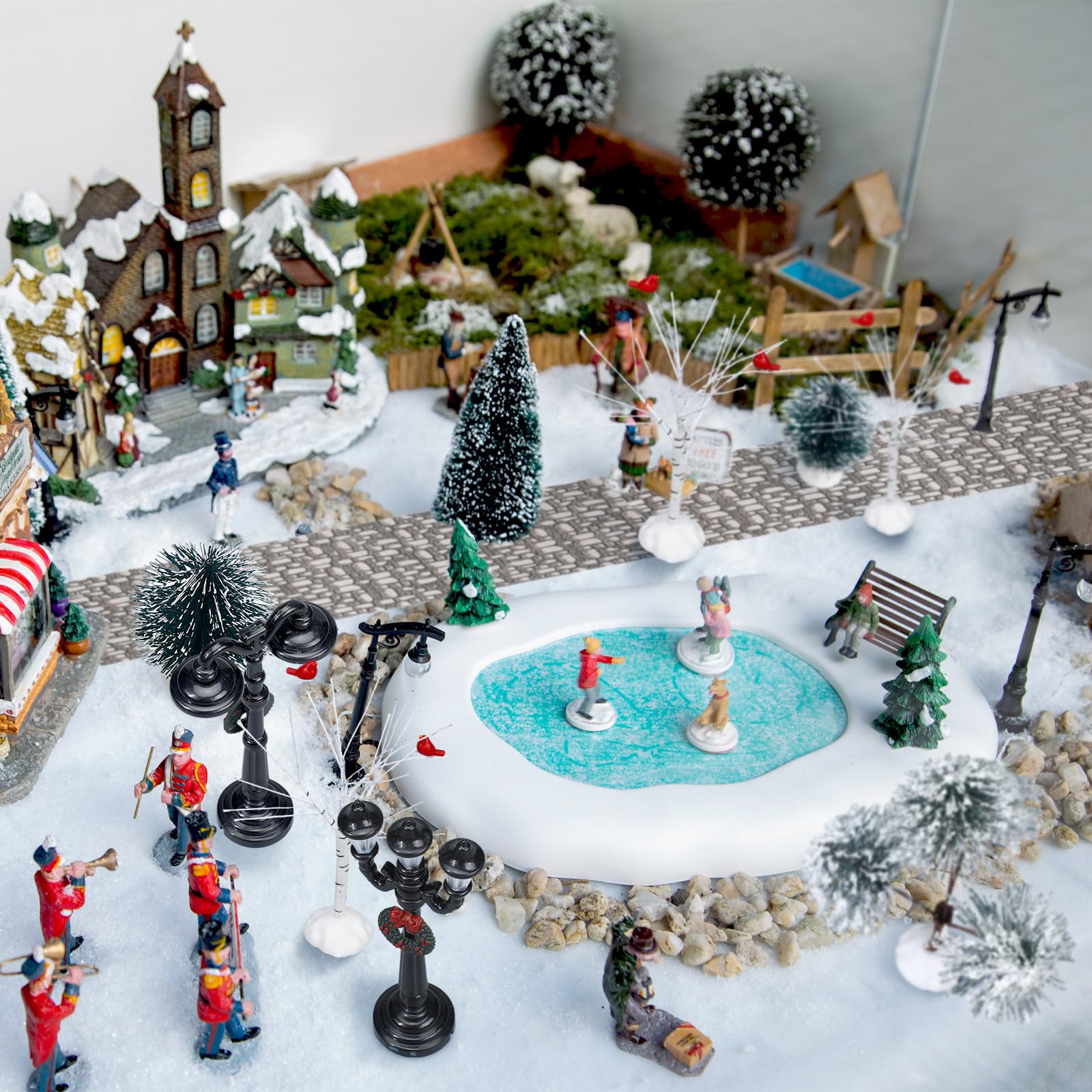 Foto 7 | Figura Navideña Village Accessories, 15 Unidades, Aoriher Elegant - Venta Internacional.