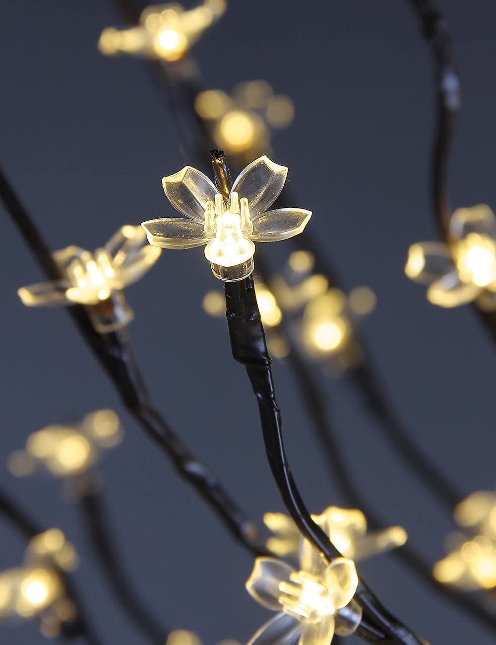 Foto 4 pulgar | Árbol Artificial Lightshare Cherry Blossom, 6.5 Pies, 208 Led - Venta Internacional.