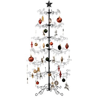 Foto 1 | Árbol De Navidad Best Choice Products, Hierro Forjado, 6 Pies, Negro - Venta Internacional.