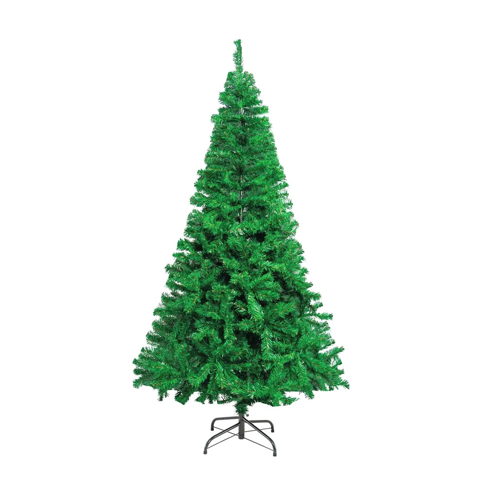 Arbol De Navidad Pino Artificial 2.10m Frondoso Follaje Color Verde 1200m $1,360