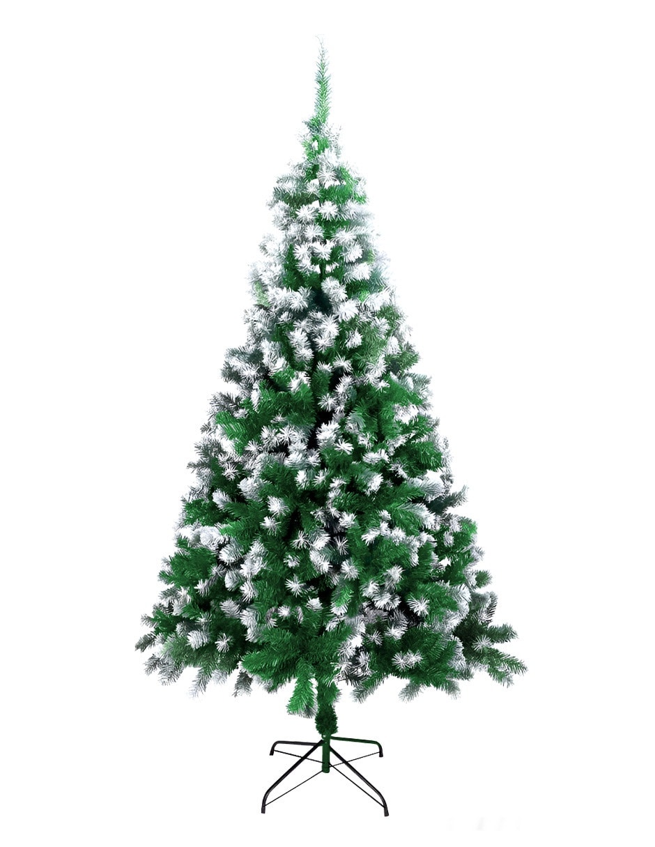 Red Velvet Arbol Navidad Nevado 210 Cm Pino Frondoso $997