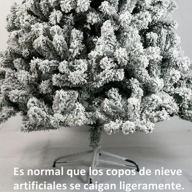 Foto 5 pulgar | Árbol de Navidad Artificial Frondoso de 1.50 m con 349 Ramas Verde Nevado