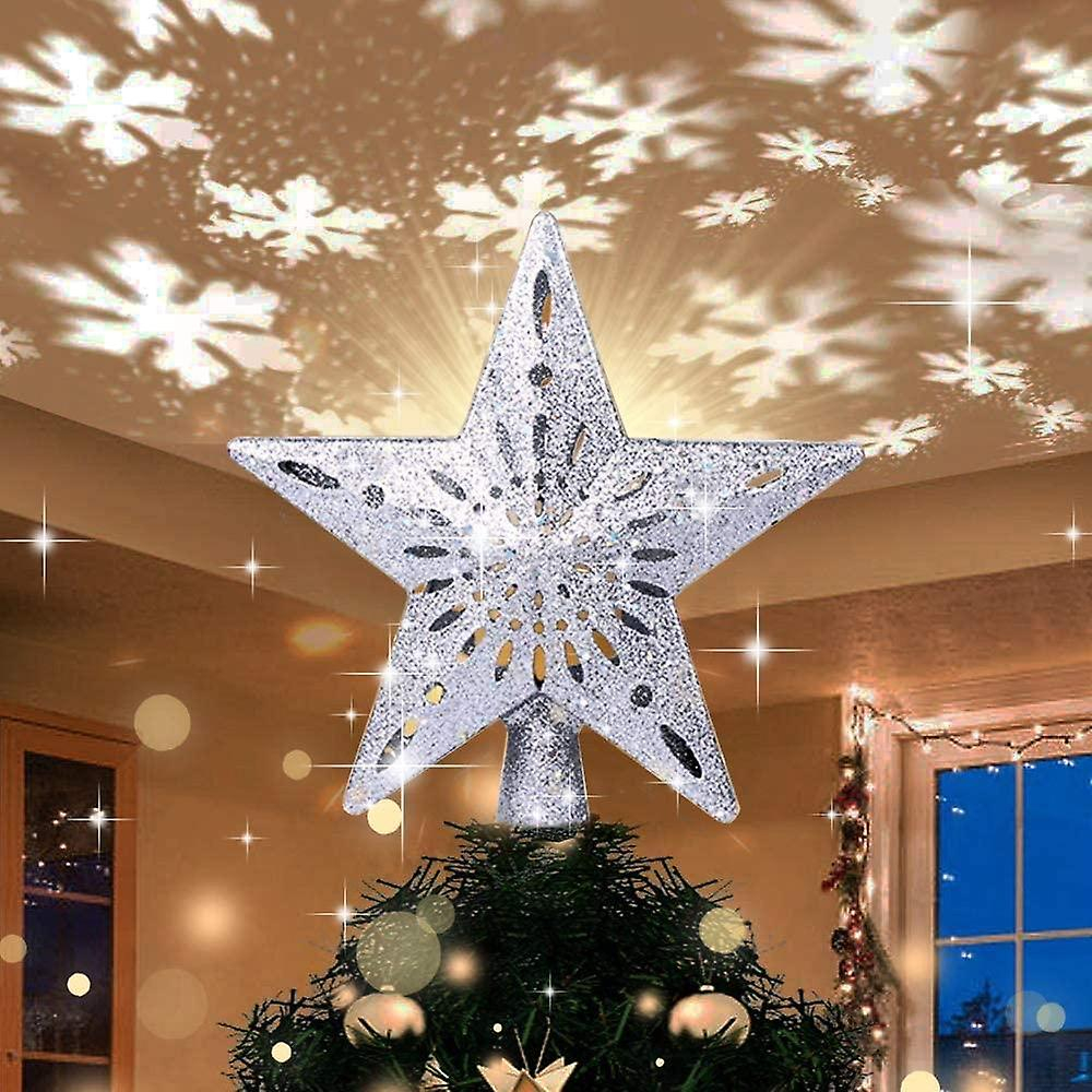 Foto 2 pulgar | Lámpara Proyector Christmas Tree Star Sanlin Beans Snowflake - Venta Internacional.
