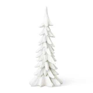 Foto 3 | Árbol De Navidad Glitzhome De Resina, 37,5 Cm De Alto, Pintado A Mano - Venta Internacional.