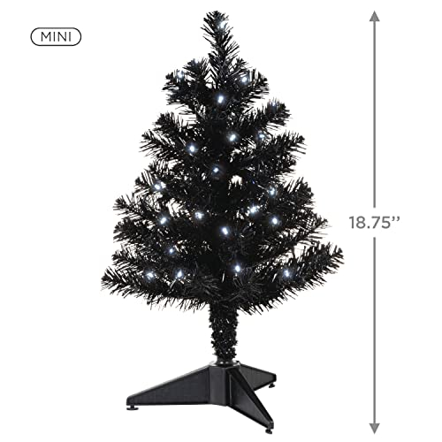 Foto 4 pulgar | Árbol De Navidad Hallmark Keepsake 2022 En Miniatura, 18,75 Cm, Color Negro - Venta Internacional.