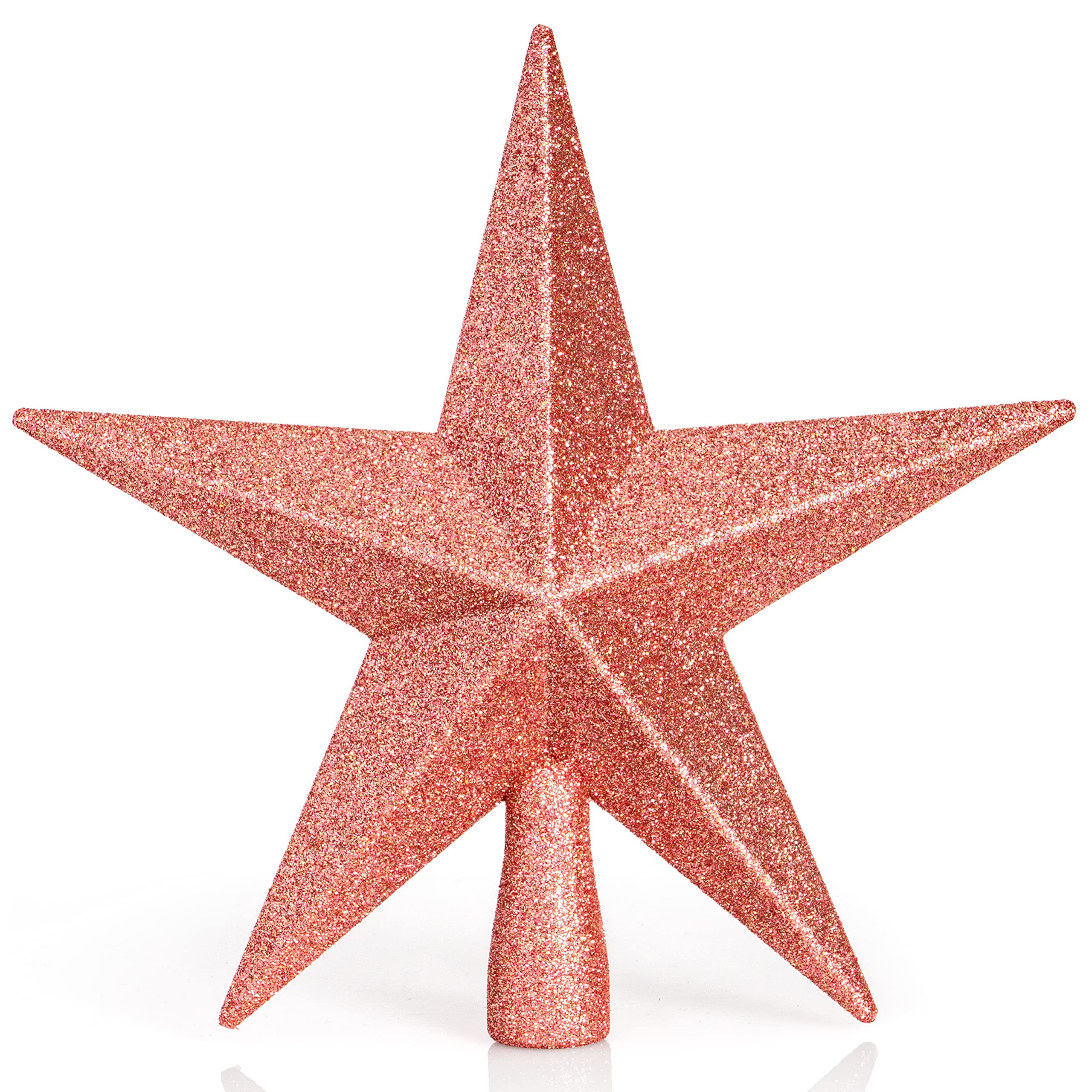 Foto 2 pulgar | Adorno Para Árbol, Estrella Con Purpurina, 20 Cm, Decoración Navideña - Venta Internacional.