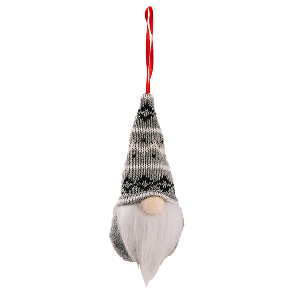 Foto 2 pulgar | Colgante De Navidad Para Colgar En Forma De Árbol, Gnomos Elfos De Peluche - Venta Internacional.