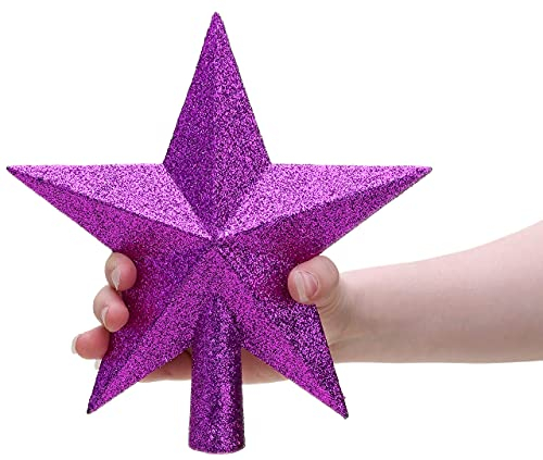 Foto 4 pulgar | Decoración Con Forma De Estrella En La Copa De Un Árbol Con  - Venta Internacional.