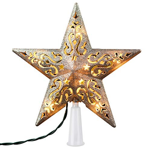 Decoración Para Árbol De Navidad Brightown Iluminada Con Pentagrama 3d De 20 Cm - Venta Internacional. $682