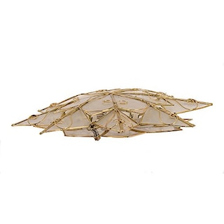 Foto 7 | Adorno Para Árbol De Navidad Con Forma De Estrella Capiz De 8 Puntas De Kurt Adler - Venta Internacional.