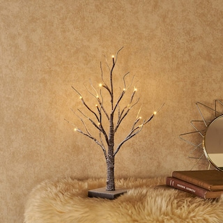 Foto 4 | Árbol De Navidad Hairui, Mesa Preiluminado, Espolvoreado Con Nieve Y Temporizador - Venta Internacional.