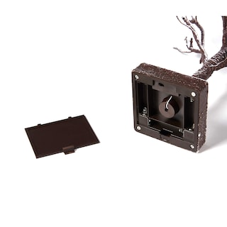 Foto 7 | Árbol De Navidad Hairui, Mesa Preiluminado, Espolvoreado Con Nieve Y Temporizador - Venta Internacional.