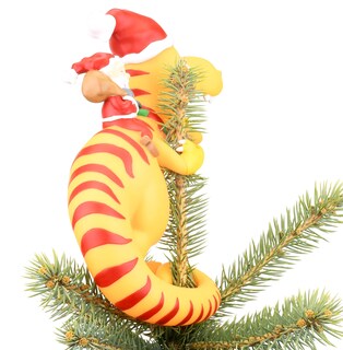 Foto 5 | Adorno Para Árbol De Navidad, Tree Buddees, Papá Noel Montando Un T-rex - Venta Internacional.
