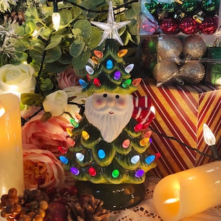 Foto 2 | Mesa Sunnyglade De Cerámica Para Árbol De Navidad Con 50 Led De 11 Pulgadas - Venta Internacional.