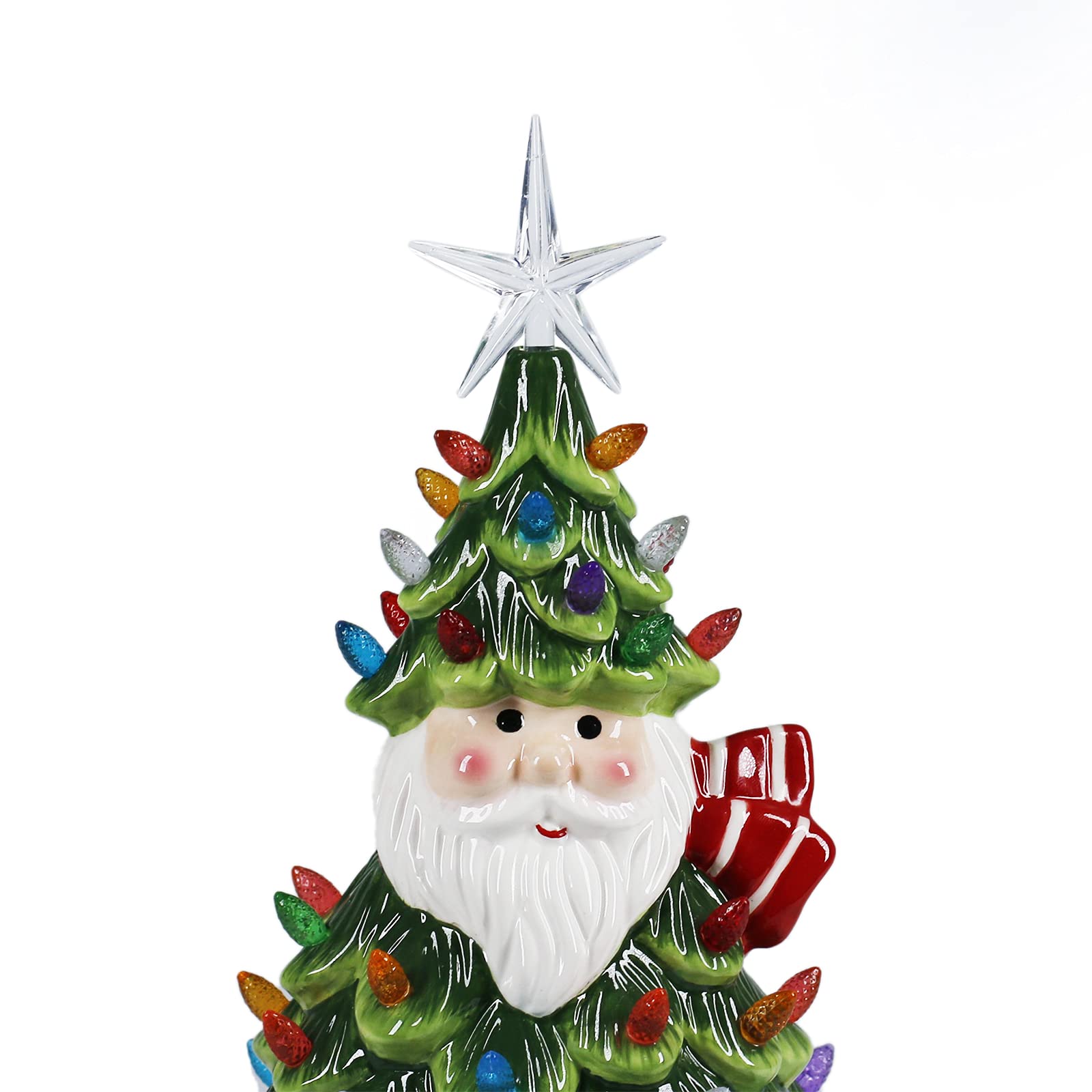Foto 6 pulgar | Mesa Sunnyglade De Cerámica Para Árbol De Navidad Con 50 Led De 11 Pulgadas - Venta Internacional.