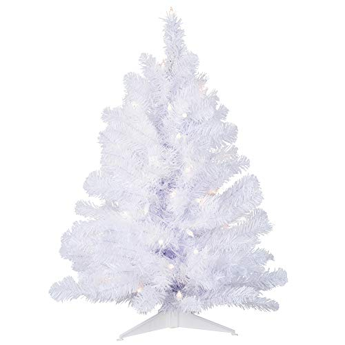 Foto 1 | Árbol De Navidad Vickerman Crystal White Spruce 60 Cm Con Luces - Venta Internacional.