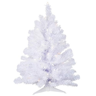 Foto 1 | Árbol De Navidad Vickerman Crystal White Spruce 60 Cm Con Luces - Venta Internacional.