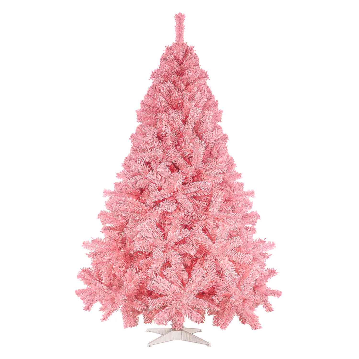 Arbol De Navidad Rosa 1.9 Metros 900 Ramas Arbolito Navideño $1,199