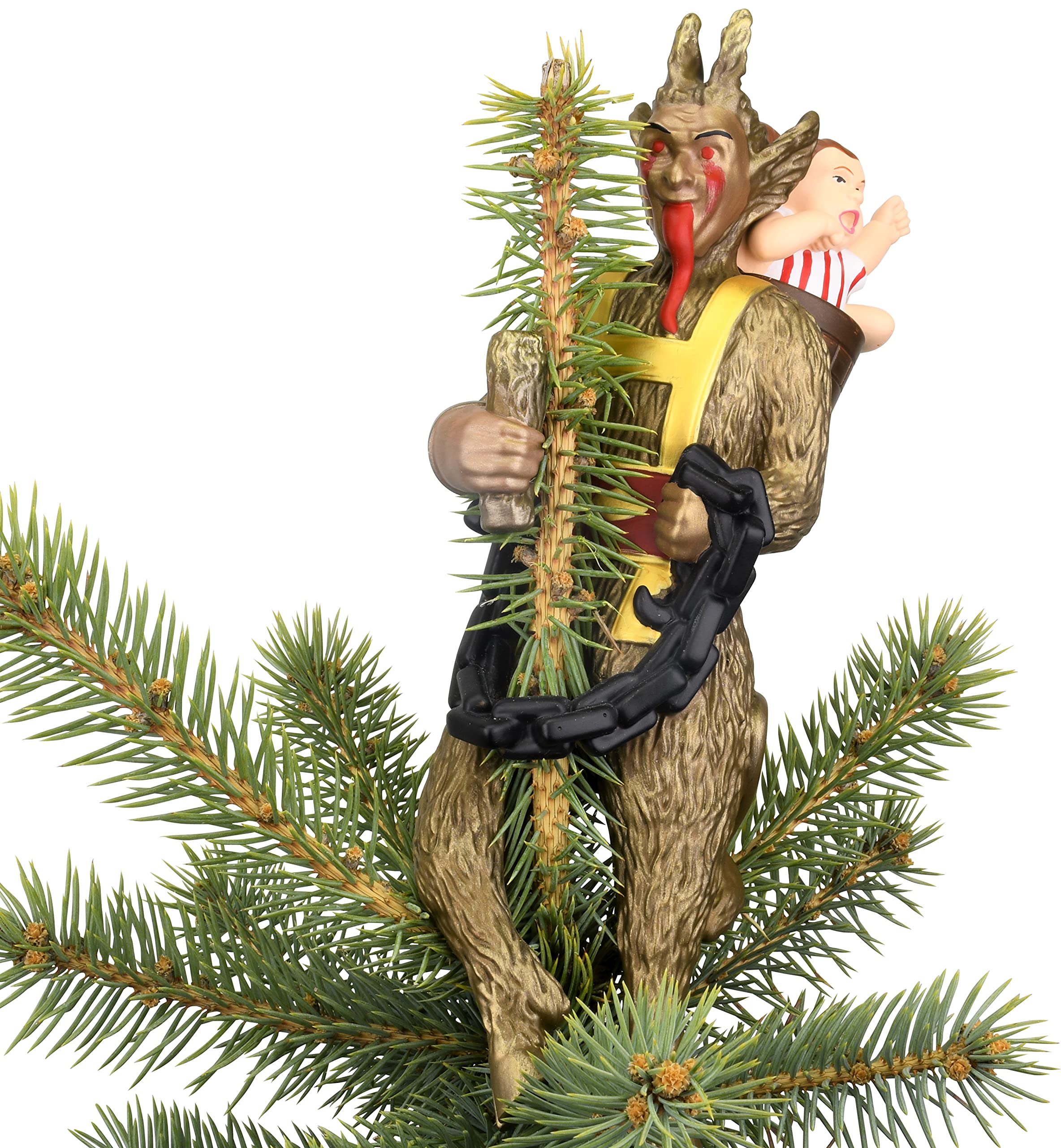 Foto 2 pulgar | Adorno Para Árbol De Navidad Buddees Creepy Krampus, 25 Cm - Venta Internacional.