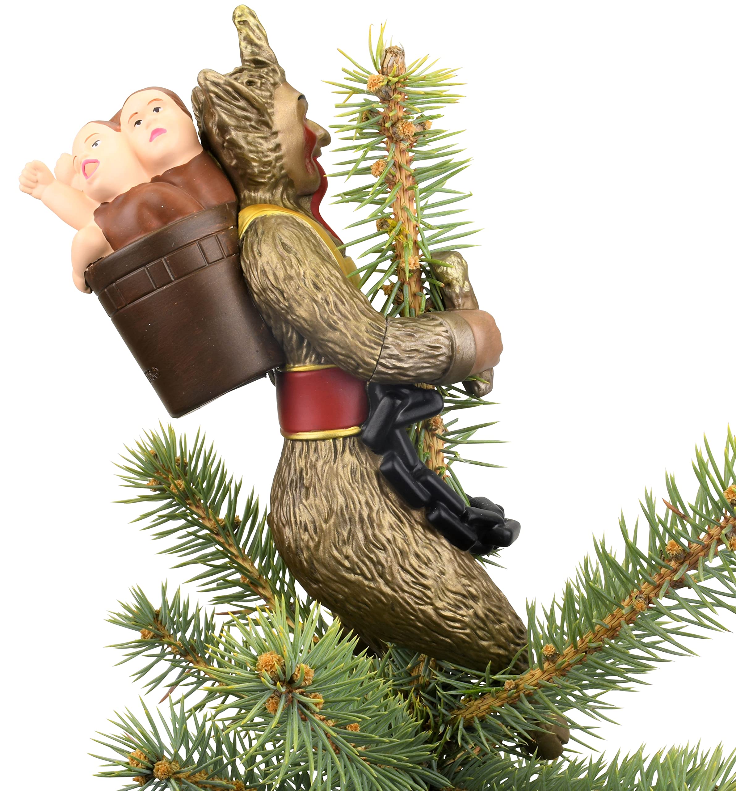 Foto 5 pulgar | Adorno Para Árbol De Navidad Buddees Creepy Krampus, 25 Cm - Venta Internacional.
