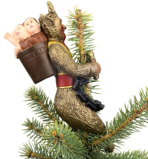 Foto 4 | Adorno Para Árbol De Navidad Buddees Creepy Krampus, 25 Cm - Venta Internacional.
