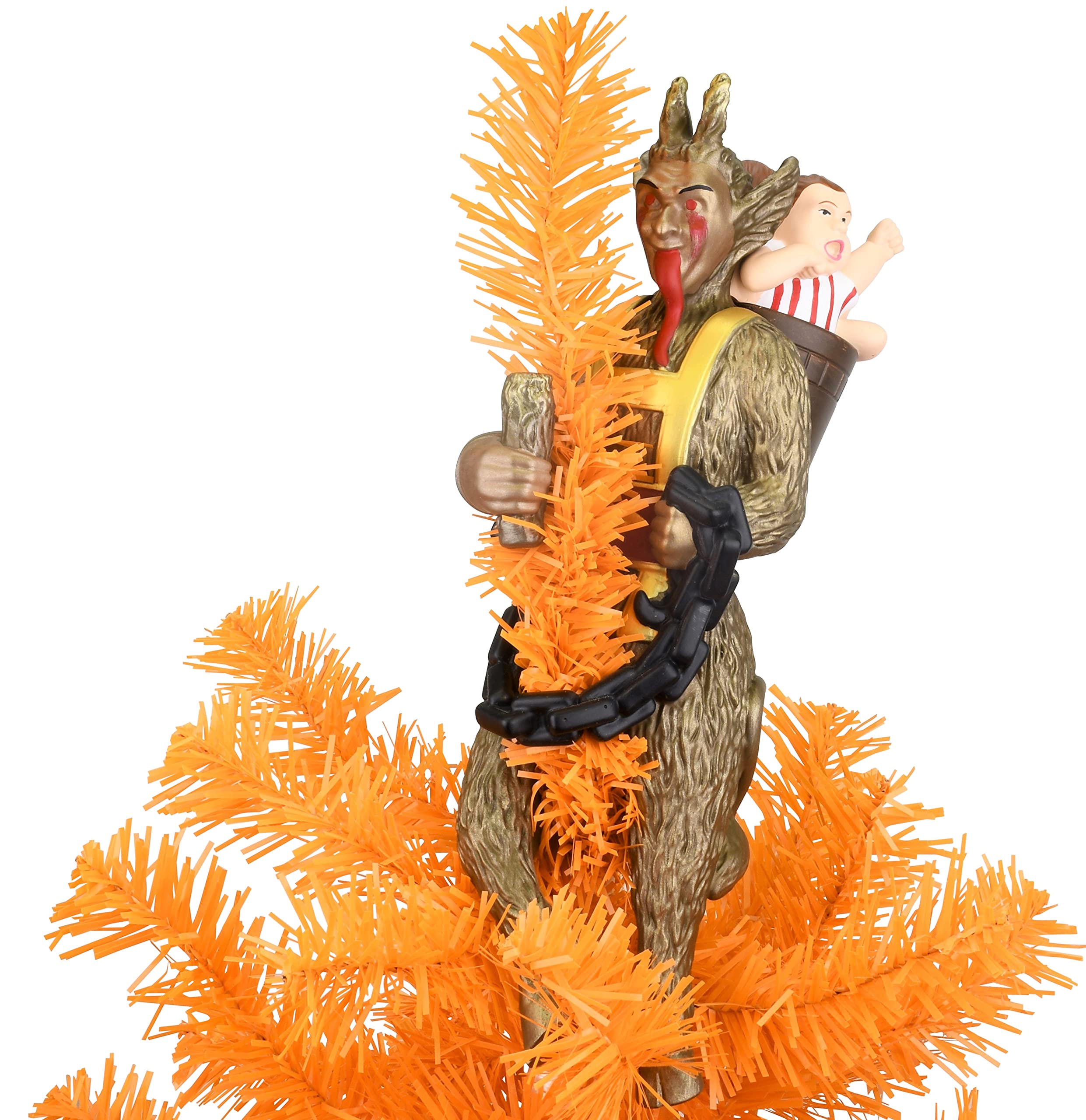 Foto 8 pulgar | Adorno Para Árbol De Navidad Buddees Creepy Krampus, 25 Cm - Venta Internacional.