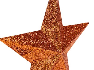 Foto 5 | Decoración Con Forma De Estrella En La Copa De Un Árbol Con - Venta Internacional.