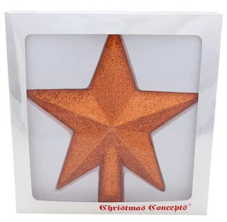 Foto 7 | Decoración Con Forma De Estrella En La Copa De Un Árbol Con - Venta Internacional.