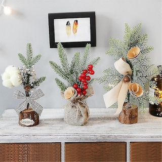 Foto 2 | Exhibidores De Adornos Navideños, Miniárbol De Navidad Yesfit - Venta Internacional.
