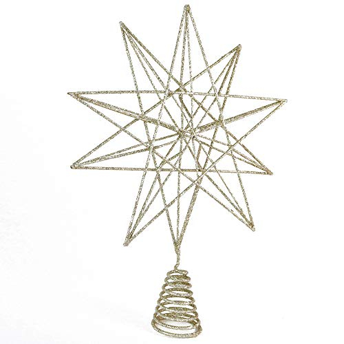 Foto 4 | Adorno De Árbol De Estrellas Con Purpurina De Ornativity, Ad - Venta Internacional.