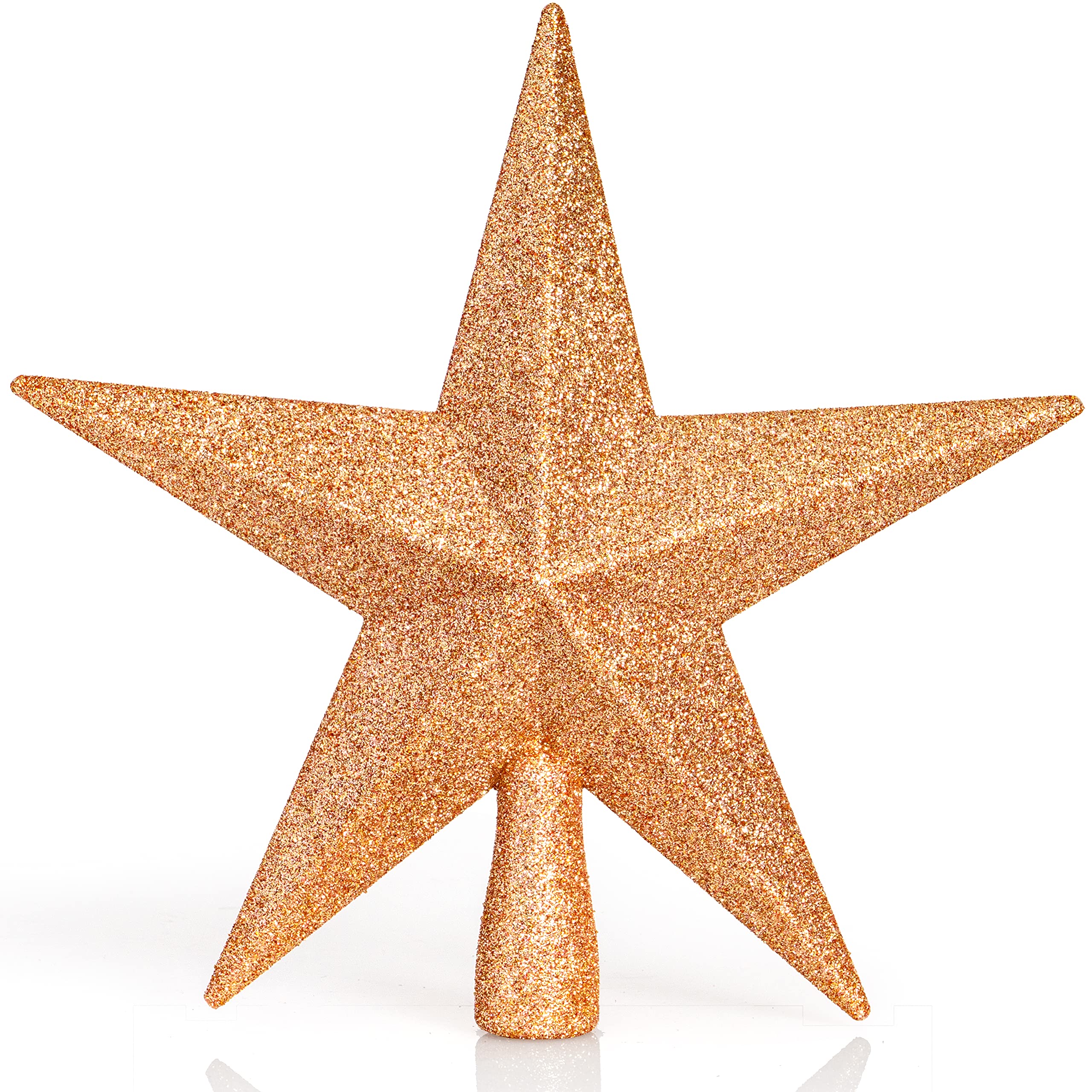 Foto 2 pulgar | Adorno Para Árbol, Estrella Con Purpurina, 20 Cm, Decoración Navideña - Venta Internacional.