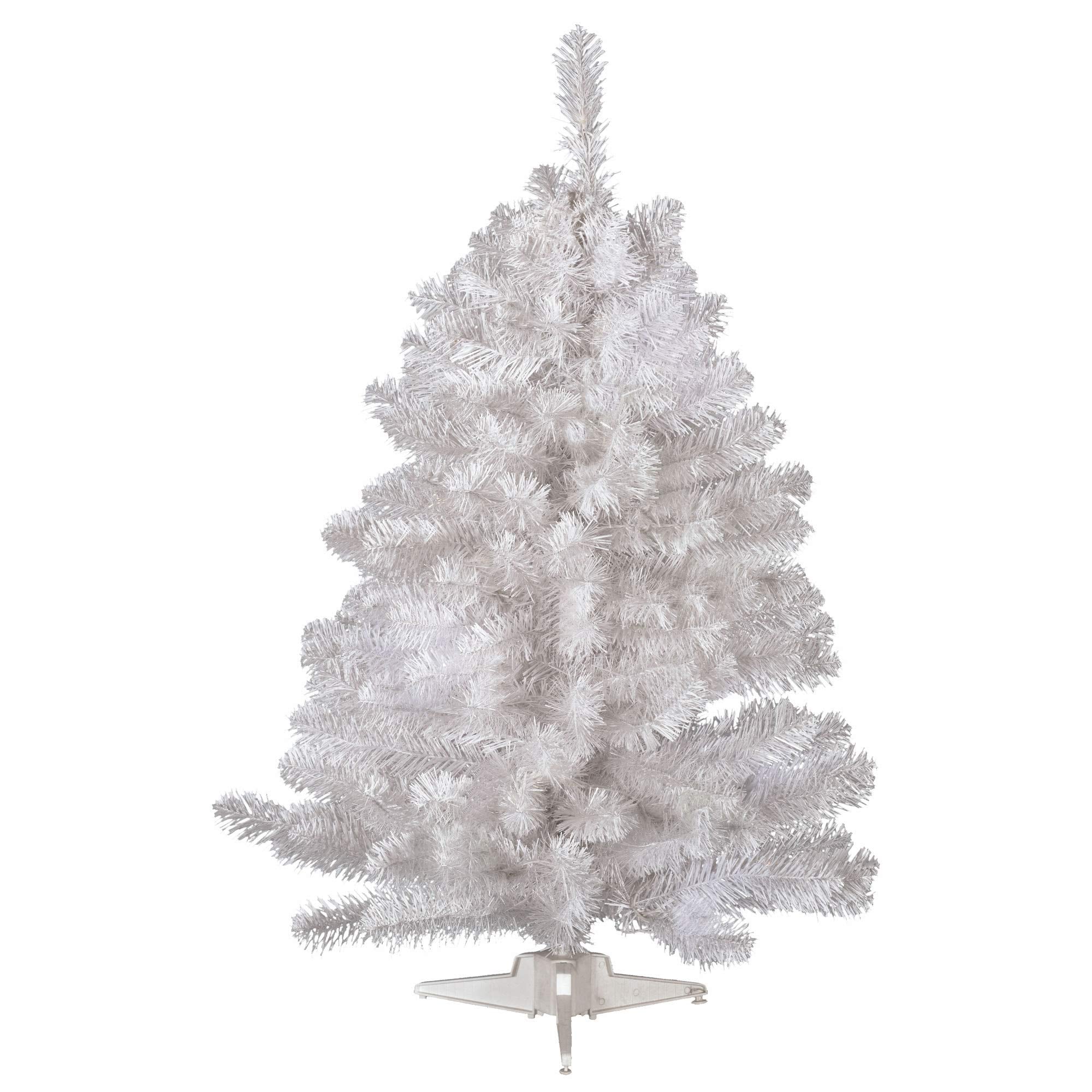 Árbol De Navidad Vickerman Crystal, Abeto Blanco, 60 Cm, Sin Iluminación - Venta Internacional. $862