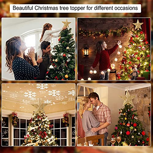 Foto 7 pulgar | Adorno De Árbol De Estrellas De Navidad Con Proyector Led In - Venta Internacional.