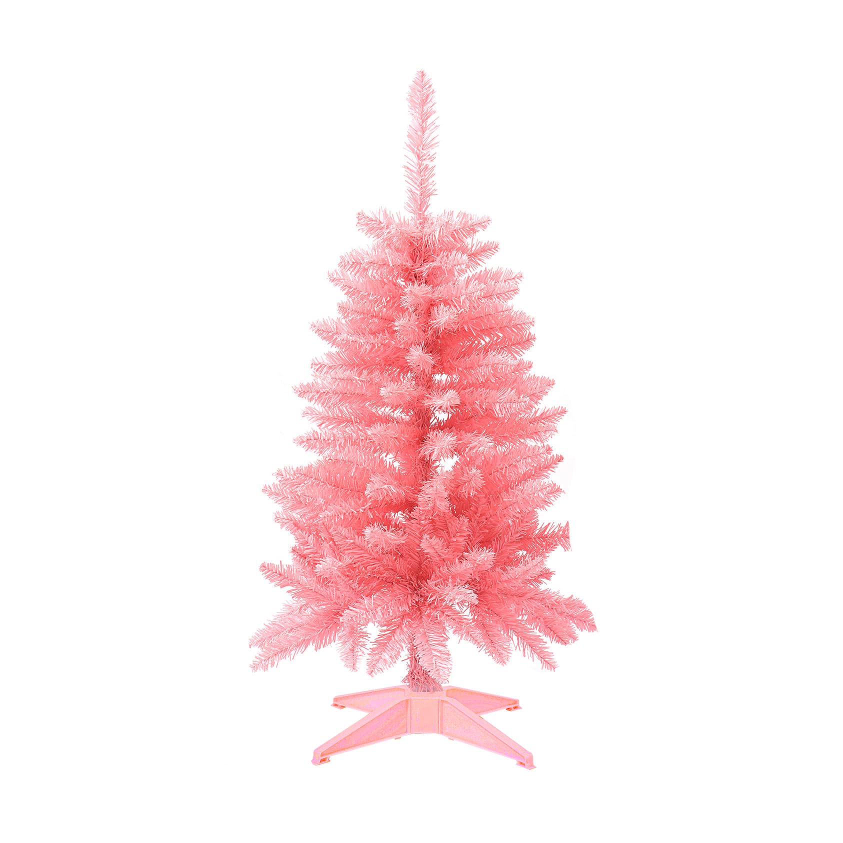 Foto 2 pulgar | Árbol De Navidad Senjie Mini, 90 Cm, Artificial, Con Luces, Color Rosa - Venta Internacional.