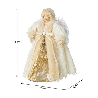Foto 7 | Adorno Navideño Para Árbol De Navidad, Diseño De Ángel Glitzhome, 12 Cm - Venta Internacional.