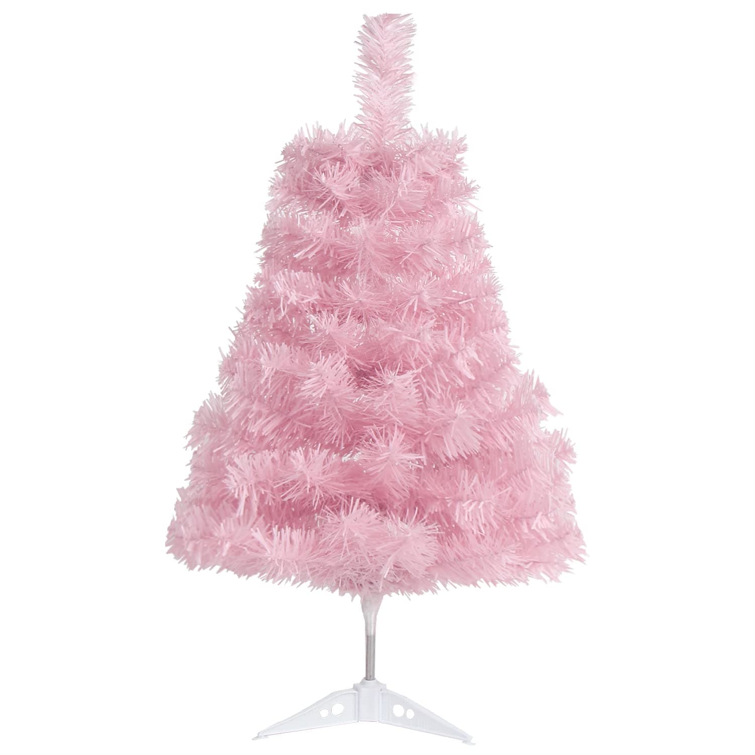 Árbol De Navidad Artificial Ccinee Rosa De 60 Cm Con Soporte - Venta Internacional. $589