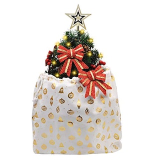 Foto 4 | Árbol De Navidad Joiedomi De 24 Pulgadas Con Faldón Y Kits De Decoración - Venta Internacional.