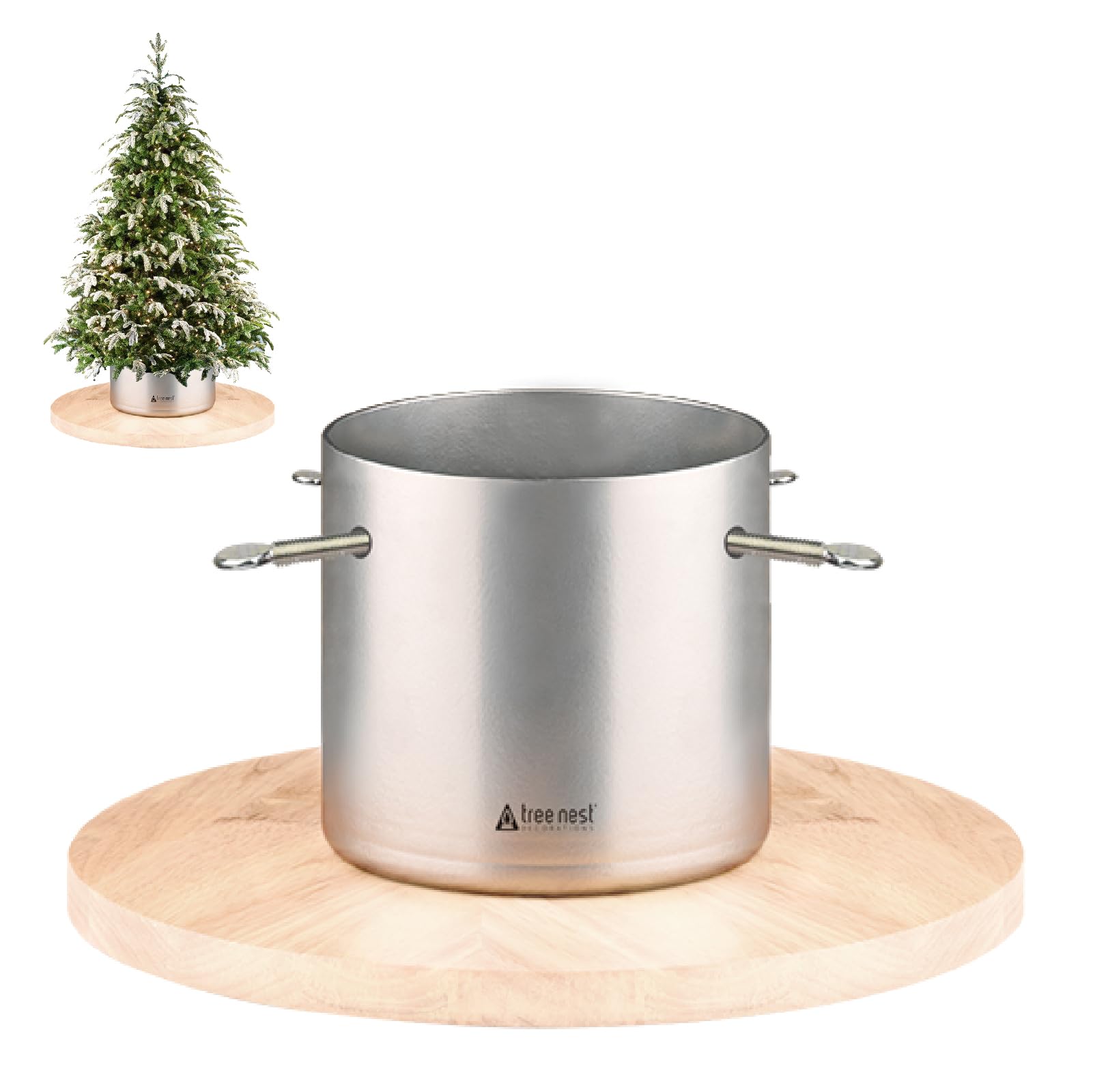 Foto 2 pulgar | Soporte Para Árbol De Navidad Treenest Para Mesa De 1,2 A 1,8 M - Venta Internacional.