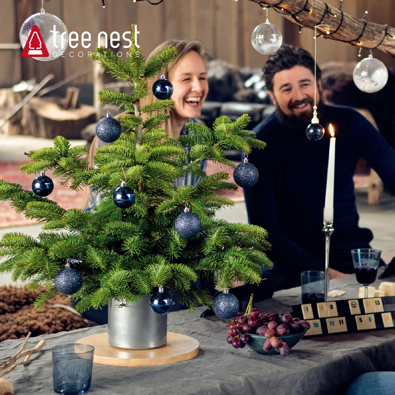 Foto 3 pulgar | Soporte Para Árbol De Navidad Treenest Para Mesa De 1,2 A 1,8 M - Venta Internacional.